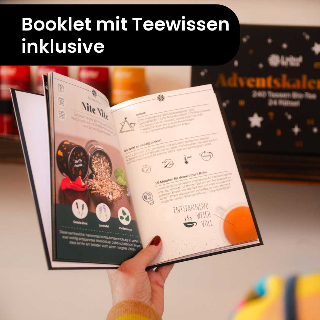 Großes Tee-Set "Happy Christmas"