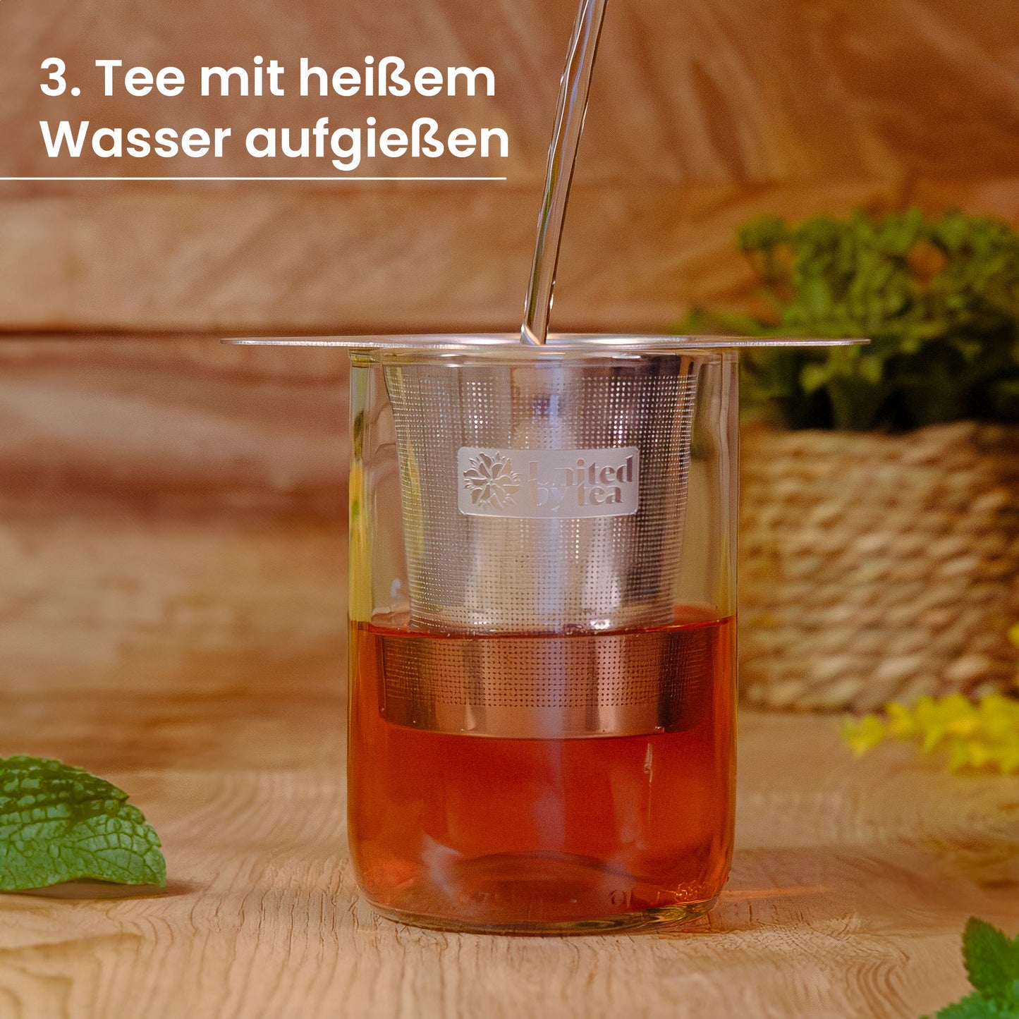 Teefilter aus Edelstahl - Brew Buddy