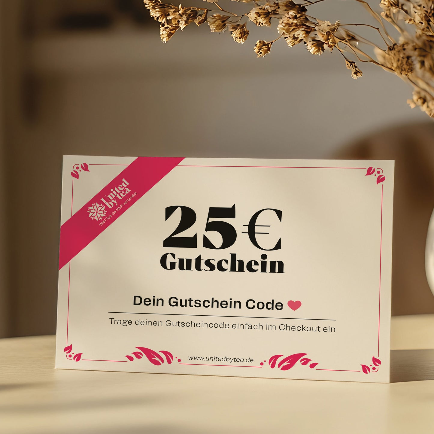 Geschenkgutschein – 25€