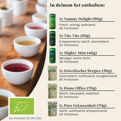 6er-Kräutertee-Set
