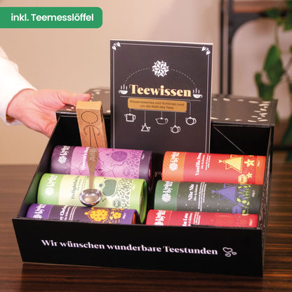 Großes Tee-Set "Happy Christmas"