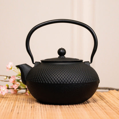 Große gusseiserne Teekanne – "Kyusu" (1,5 Liter)