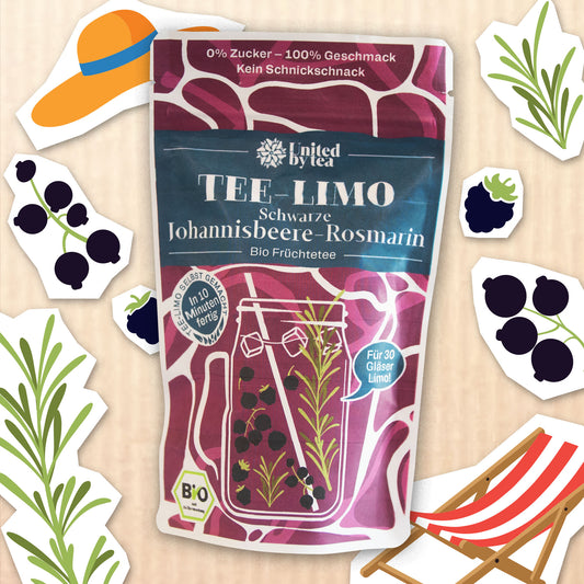 Tee-Limo: Schwarze Johannisbeere-Rosmarin