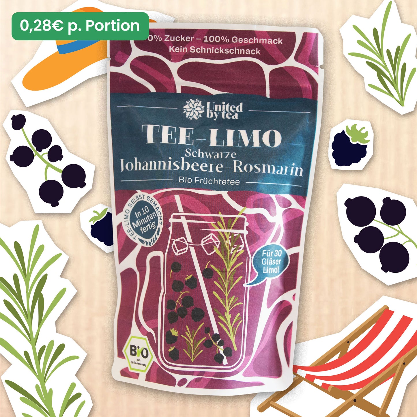 Tee-Limo Set 4 für 3