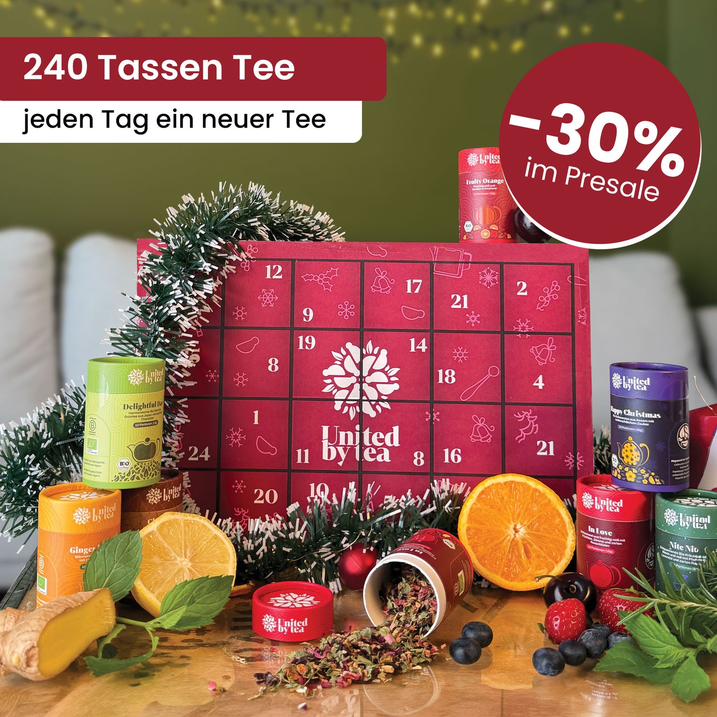 Bio Tee-Adventskalender