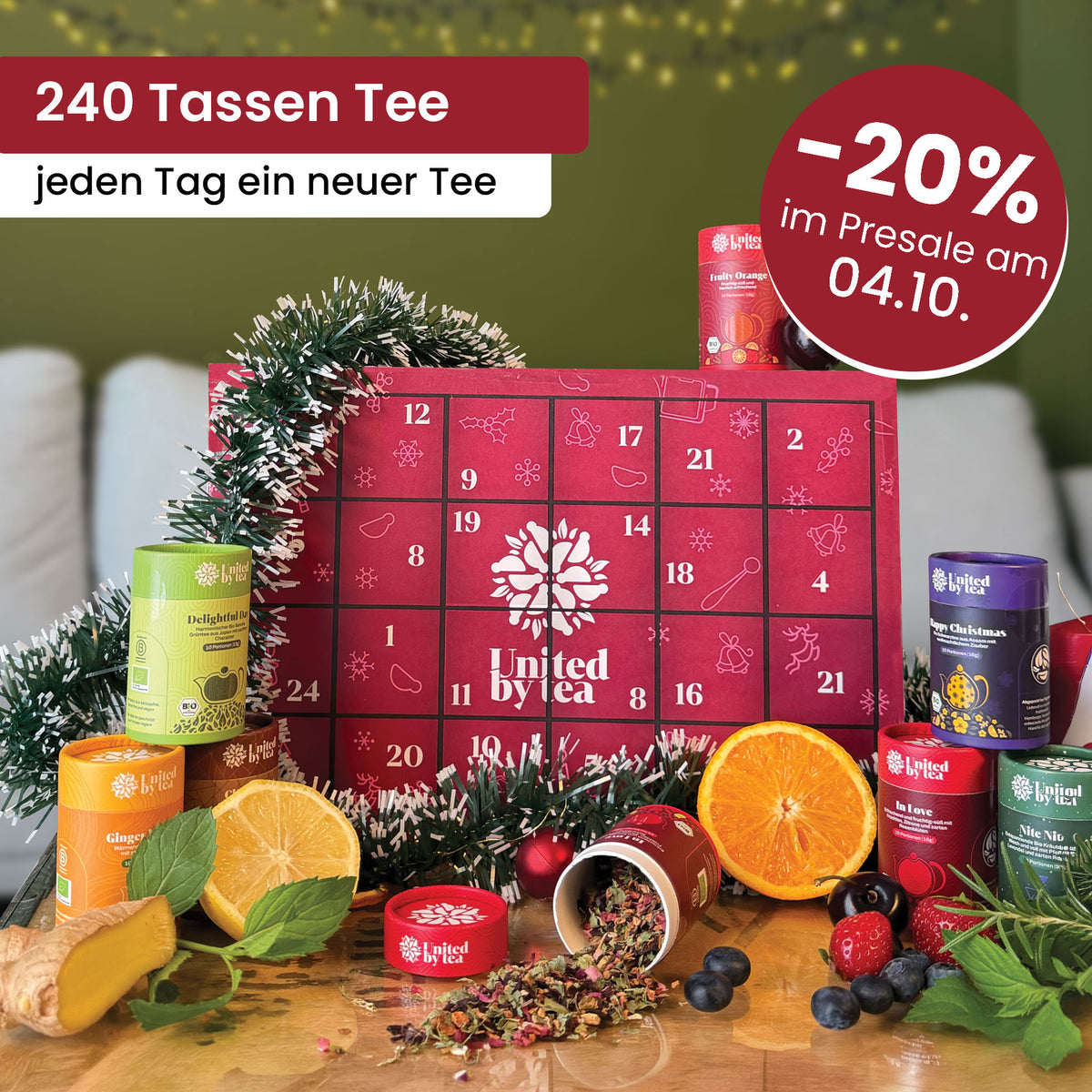 Bio Tee-Adventskalender